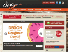 Tablet Screenshot of dansfoods.com